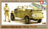 German Kubelwagen Type 82 Africa Corps Model Kit